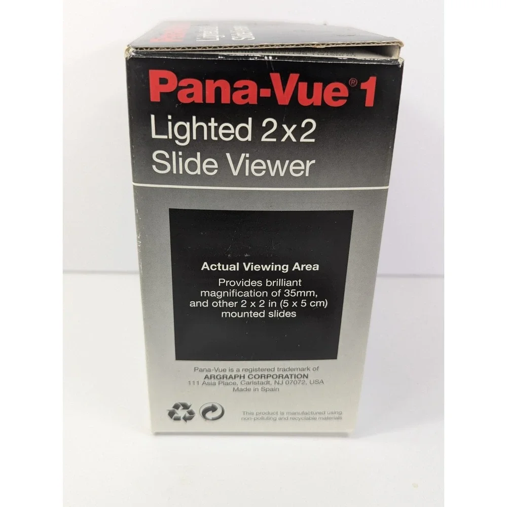 Pana-Vue 1 Lighted‎ 2x2 Slide or Film Viewer for 35mm
